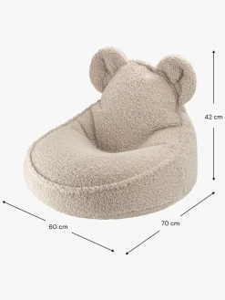 Børnemøbler|Wigiwama Bjørn Sækkestol, Biscuit