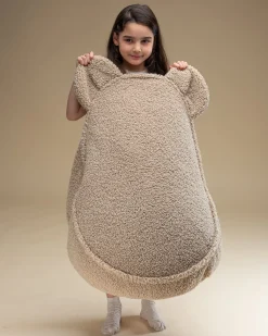 Børnemøbler|Wigiwama Bjørn Sækkestol, Biscuit