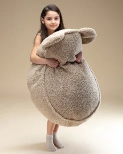 Børnemøbler|Wigiwama Bjørn Sækkestol, Biscuit