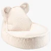 Børnemøbler|Wigiwama Bjørn Sækkestol, Cream White