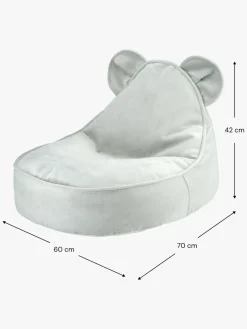 Børn Wigiwama Børnemøbler-Bjørn Sækkestol, Misty Green