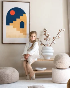 Interiør|Wigiwama Bold Pyntepude, Biscuit