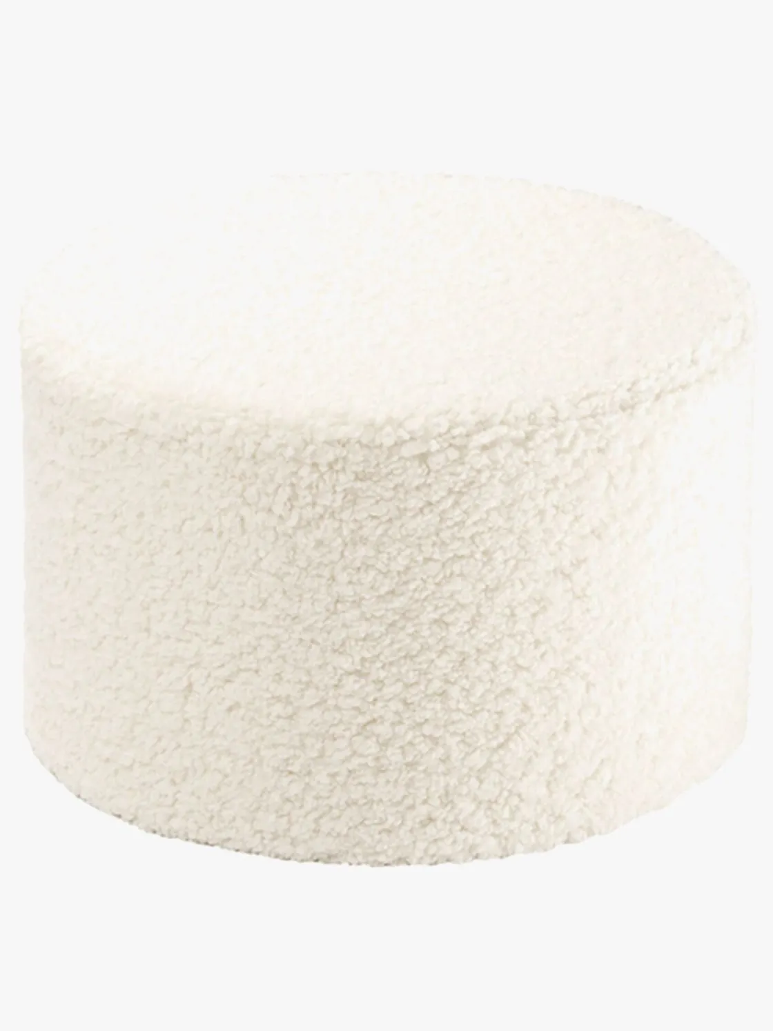 Børnemøbler|Wigiwama Cream White Puf