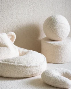 Børnemøbler|Wigiwama Cream White Puf