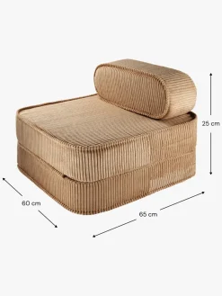 Børnemøbler|Wigiwama Flip Foldbar Stol 150x60 cm, Toffee