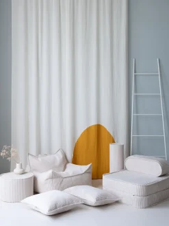 Børn Wigiwama Børnemøbler-Flip Foldbar Stol 150x60 cm, Marshmallow