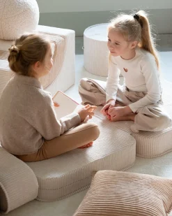 Børn Wigiwama Børnemøbler-Flip Foldbar Stol 150x60 cm, Marshmallow