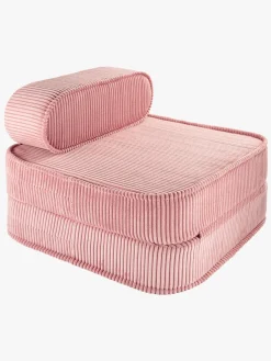 Børnemøbler|Wigiwama Flip Foldbar Stol 150x60 cm, Pink Mousse