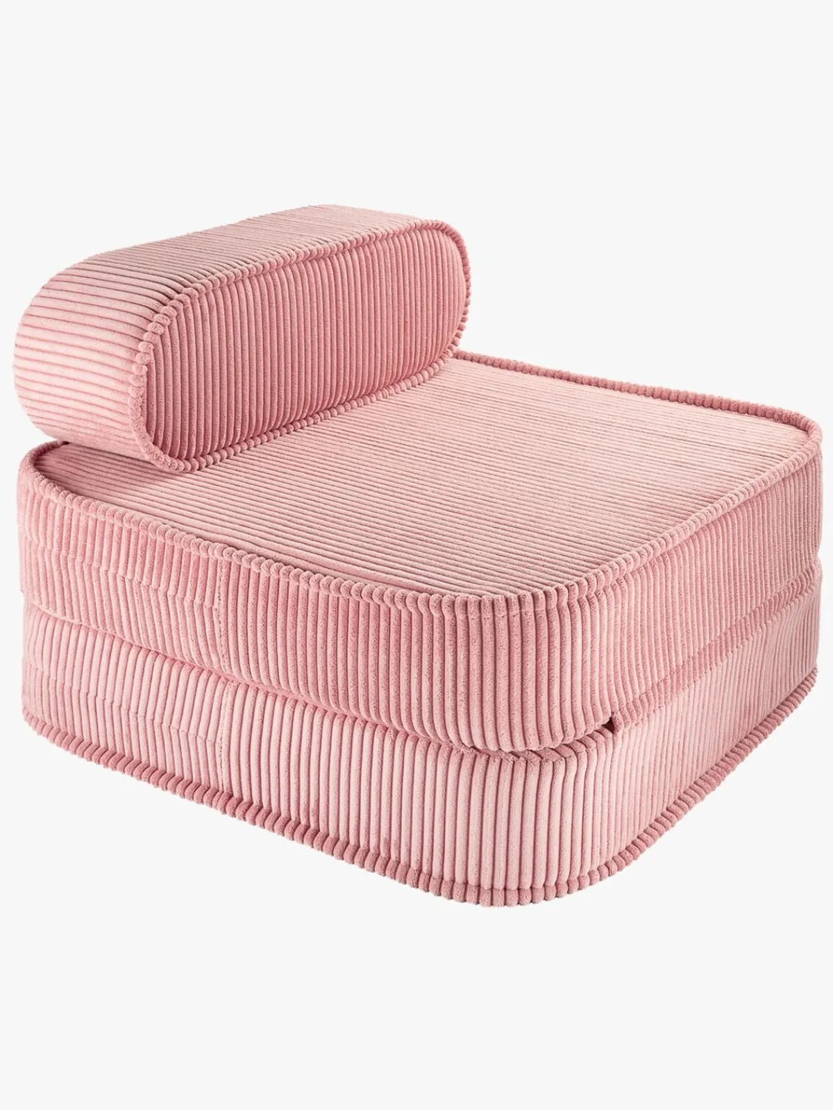 Børnemøbler|Wigiwama Flip Foldbar Stol 150x60 cm, Pink Mousse