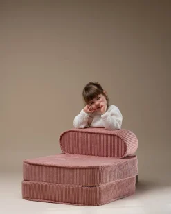 Børnemøbler|Wigiwama Flip Foldbar Stol 150x60 cm, Pink Mousse