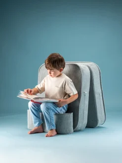 Børnemøbler|Wigiwama Flip Foldbar Stol 150x60 cm, Peppermint Green