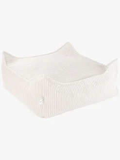 Børnemøbler|Wigiwama Kvadrat Puf, Marshmallow