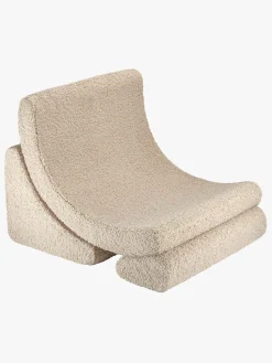 Børnemøbler|Wigiwama Måne Lænestol, Biscuit