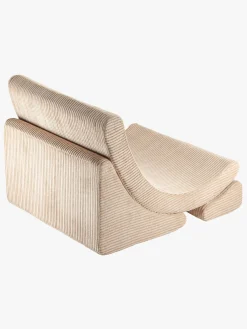 Børn Wigiwama Børnemøbler-Måne Lænestol, Brown Sugar