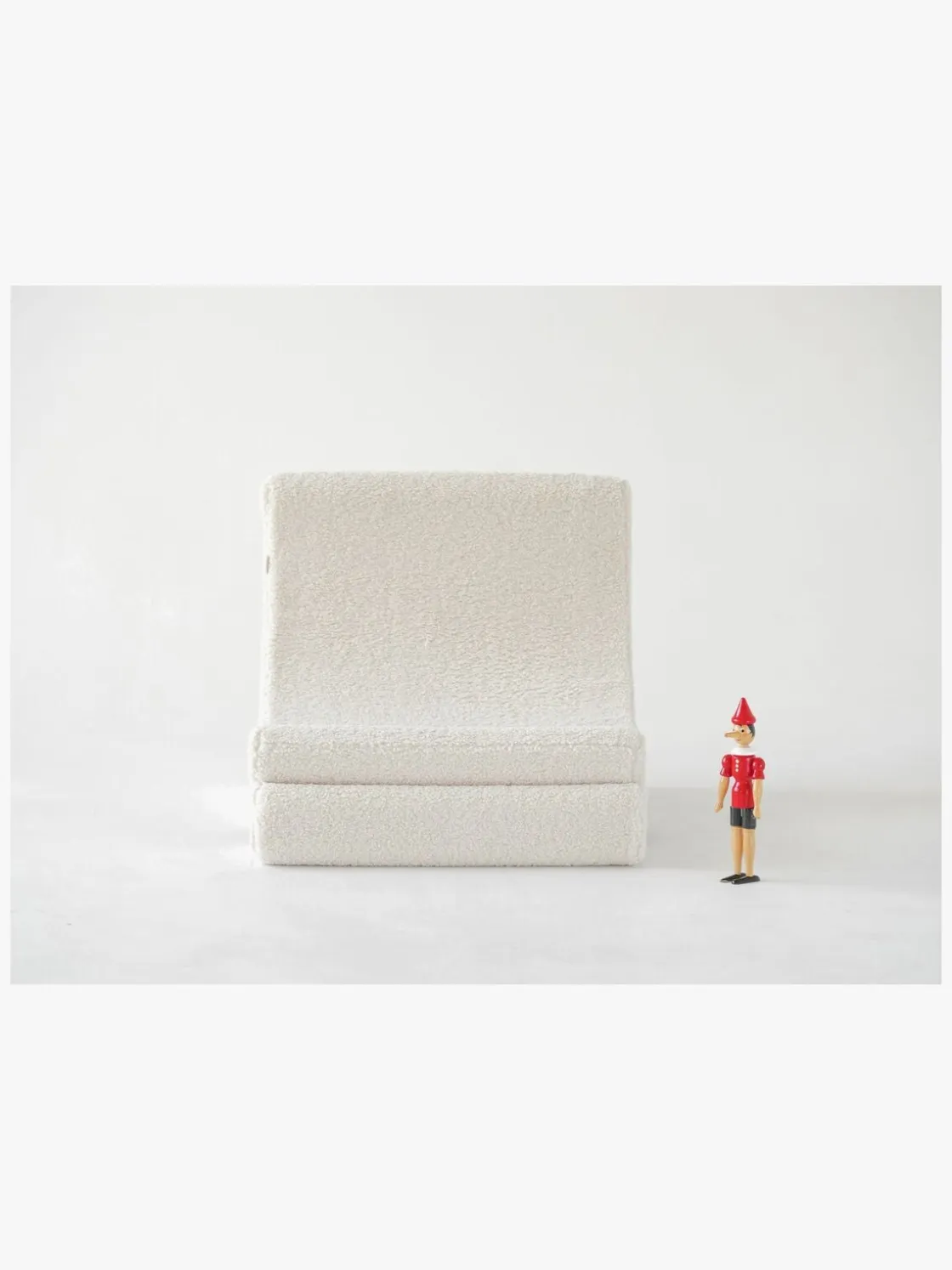 Børnemøbler|Wigiwama Måne Lænestol, Cream White