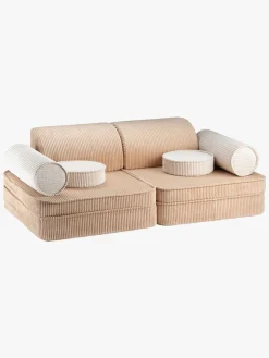 Børn Wigiwama Børnemøbler-Play Bygbar Sofa 272x156 cm, Brown Sugar