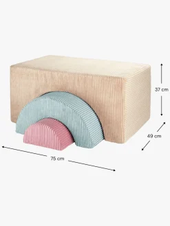 Børn Wigiwama Børnemøbler-Rainbow Legesæt, Brown Sugar