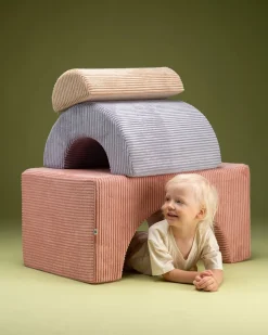 Børnemøbler|Wigiwama Rainbow Legesæt, Pink Mousse