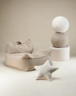 Børnemøbler|Wigiwama Sækkestol, Biscuit