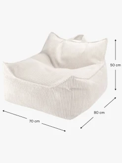 Børn Wigiwama Børnemøbler-Sækkestol, Marshmallow