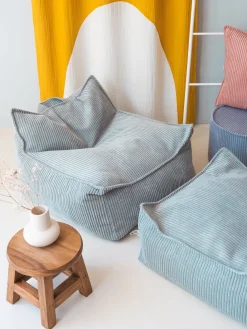 Børnemøbler|Wigiwama Sækkestol, Peppermint Green