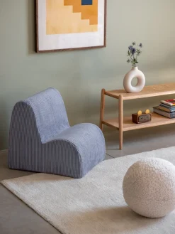 Børnemøbler|Wigiwama Sky Lænestol, Blueberry Blue