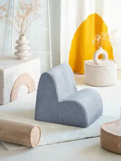 Børnemøbler|Wigiwama Sky Lænestol, Blueberry Blue