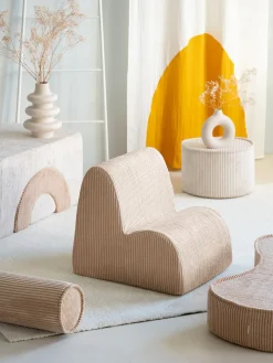 Børnemøbler|Wigiwama Sky Lænestol, Brown Sugar