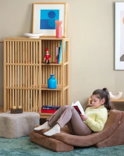 Børnemøbler|Wigiwama Sky Puf, Biscuit