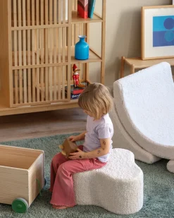 Børnemøbler|Wigiwama Sky Puf, Cream White