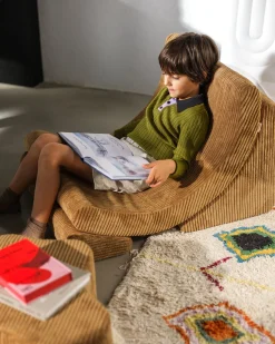 Børnemøbler|Wigiwama Sky Puf, Toffee