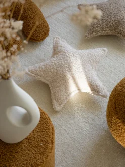 Interiør|Wigiwama Star Pude, Cream White