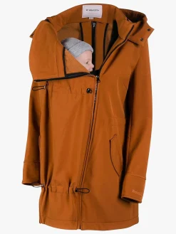 Tøj Til Mor|Wombat Softshell Bærejakke, Caramel Orange