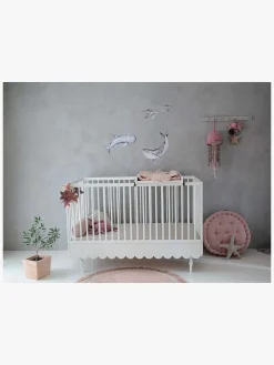 Børnesenge & Tilbehør|WoodLuck Wood Luck Babushka Juniorseng 2-i-1, Hvid