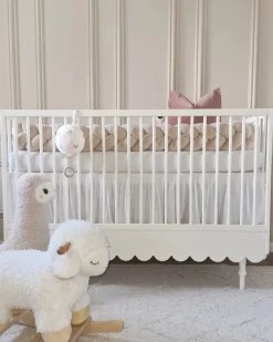 Børnesenge & Tilbehør|WoodLuck Wood Luck Babushka Juniorseng 2-i-1, Hvid