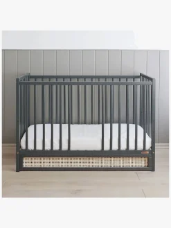 Børnesenge & Tilbehør|Woodies Boho Tremmeseng, Antracitgrå