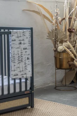 Børnesenge & Tilbehør|Woodies Boho Tremmeseng, Antracitgrå