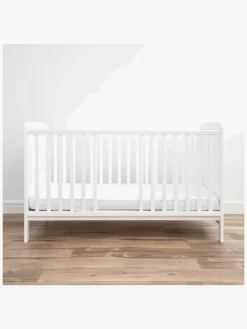 Børn Woodies Børnesenge & Tilbehør-Classic Tremmeseng Vokse, Hvid