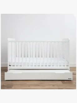 Børn Woodies Børnesenge & Tilbehør-Classic Tremmeseng Vokse, Hvid