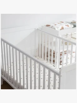 Børn Woodies Børnesenge & Tilbehør-Classic Tremmeseng Vokse, Hvid