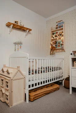 Børnesenge & Tilbehør|Woodies Hampton Tremmeseng, Hvid