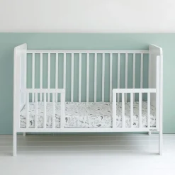 Børn Woodies Børnesenge & Tilbehør-Moderne Tremmeseng, Hvid