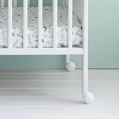 Børn Woodies Børnesenge & Tilbehør-Moderne Tremmeseng, Hvid