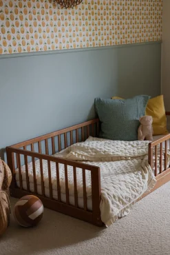 Børnesenge & Tilbehør|Woodies Monty Junior-/Montessori-seng, Vintage