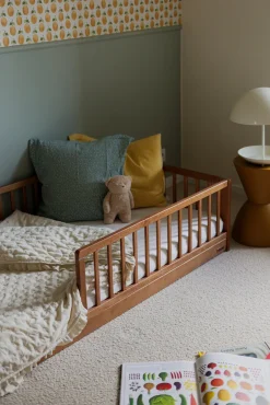 Børnesenge & Tilbehør|Woodies Monty Junior-/Montessori-seng, Vintage