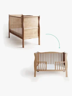 Børn Woodies Børnesenge & Tilbehør-Noble Juniorlangside Tremmeseng, Vintage