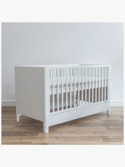 Børn Woodies Børnesenge & Tilbehør-Smooth Tremmeseng, Hvid