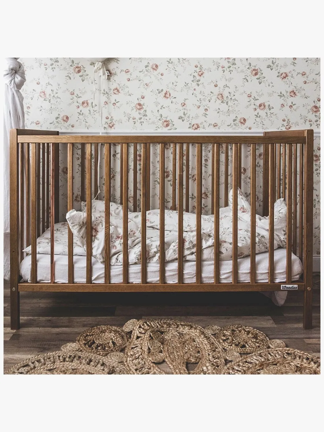 Børnesenge & Tilbehør|Woodies Stardust Tremmeseng, Vintage