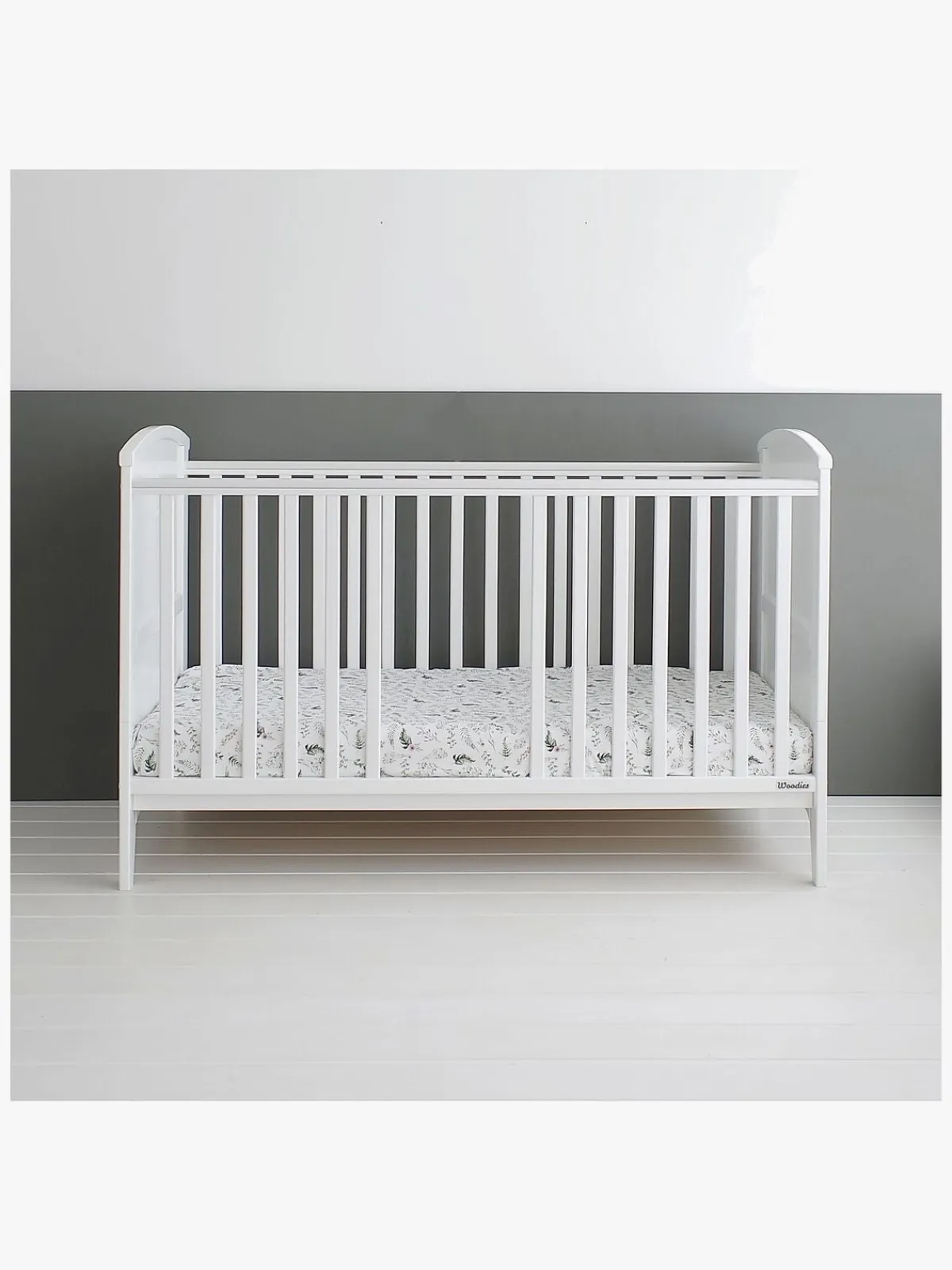 Børn Woodies Børnesenge & Tilbehør-Starlight Tremmeseng Vokse, Hvid