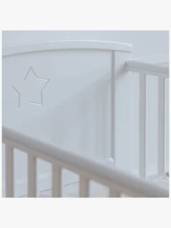 Børn Woodies Børnesenge & Tilbehør-Starlight Tremmeseng Vokse, Hvid